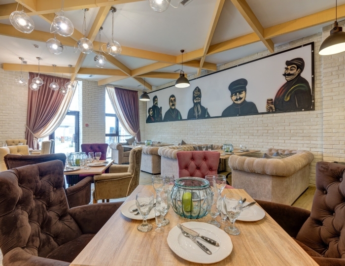 Грузинский ресторан "Сам пришел" - Отель Beton Brut / Бетон Брют